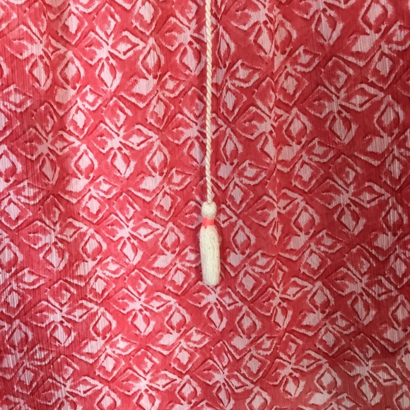 Hollister Floral Pink Sheer Short Sleeve Top XS - Picture 13 of 14